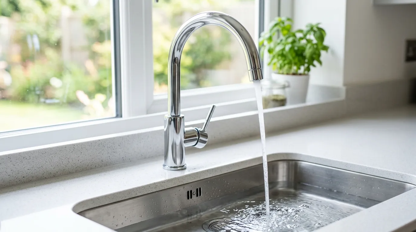 Local Plumbing Master Pros same day plumber fixing a faucet in Chevy Chase Section Five, MD